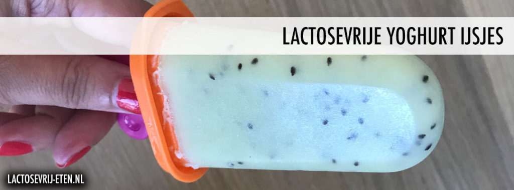 Lactosevrije yoghurt ijsjes