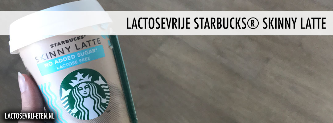 Lactosevrije Starbucks ijskoffie Skinny Latte